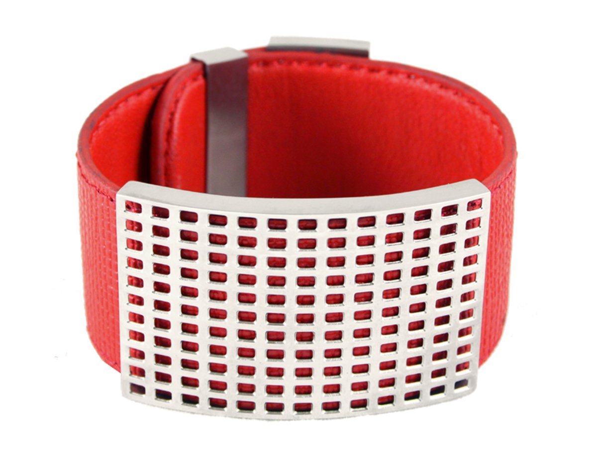 Широкий браслет Red -  купить в интернет-магазине Белый Барс - фото