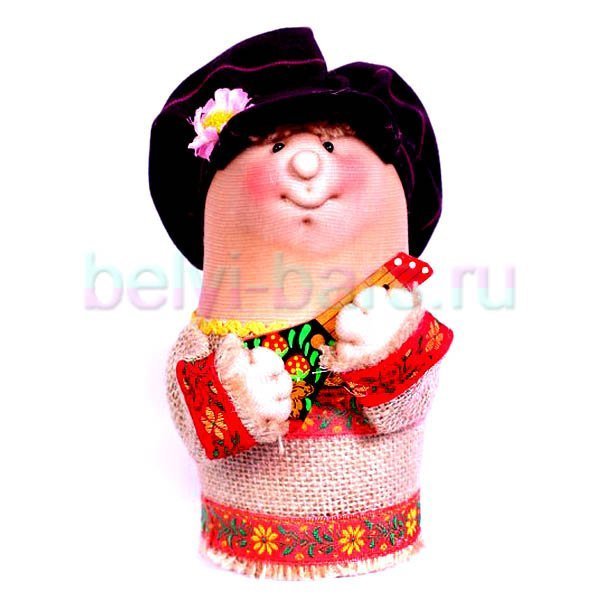 Кукла из капрона Балалаечник -  купить в интернет-магазине Белый Барс - фото