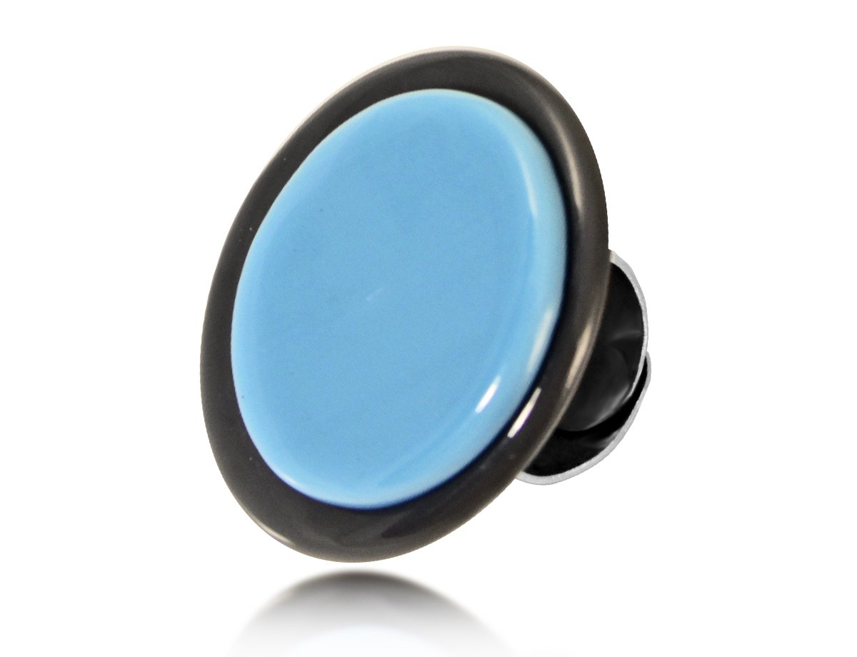 Кольцо Голубое стекло Murano  -  купить в интернет-магазине Белый Барс - фото