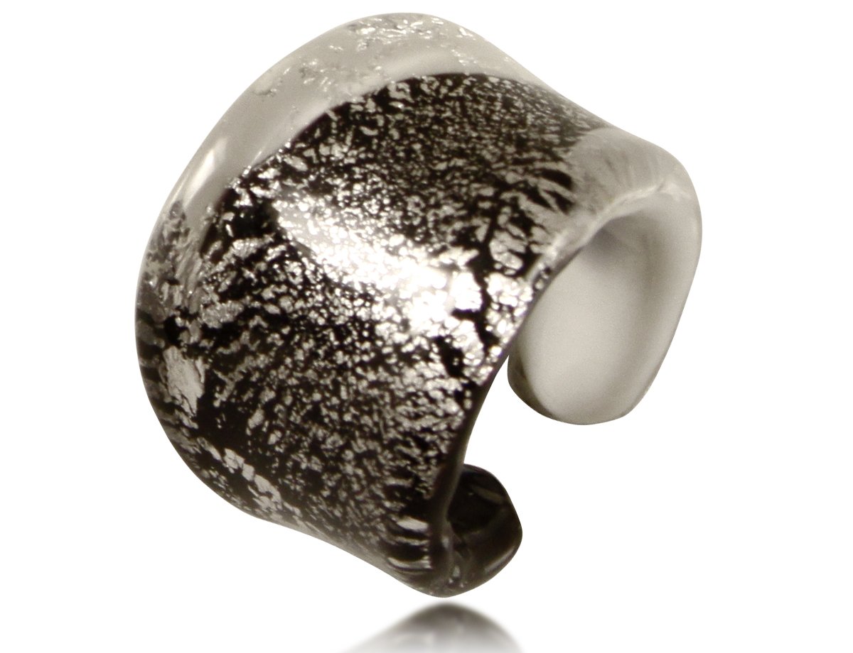 Кольцо Murano Black and white -  купить в интернет-магазине Белый Барс - фото