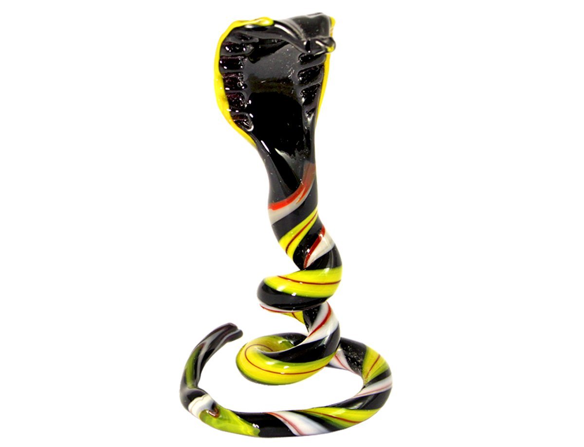 Сувенир стеклянный Змея -  купить в интернет-магазине Белый Барс - фото