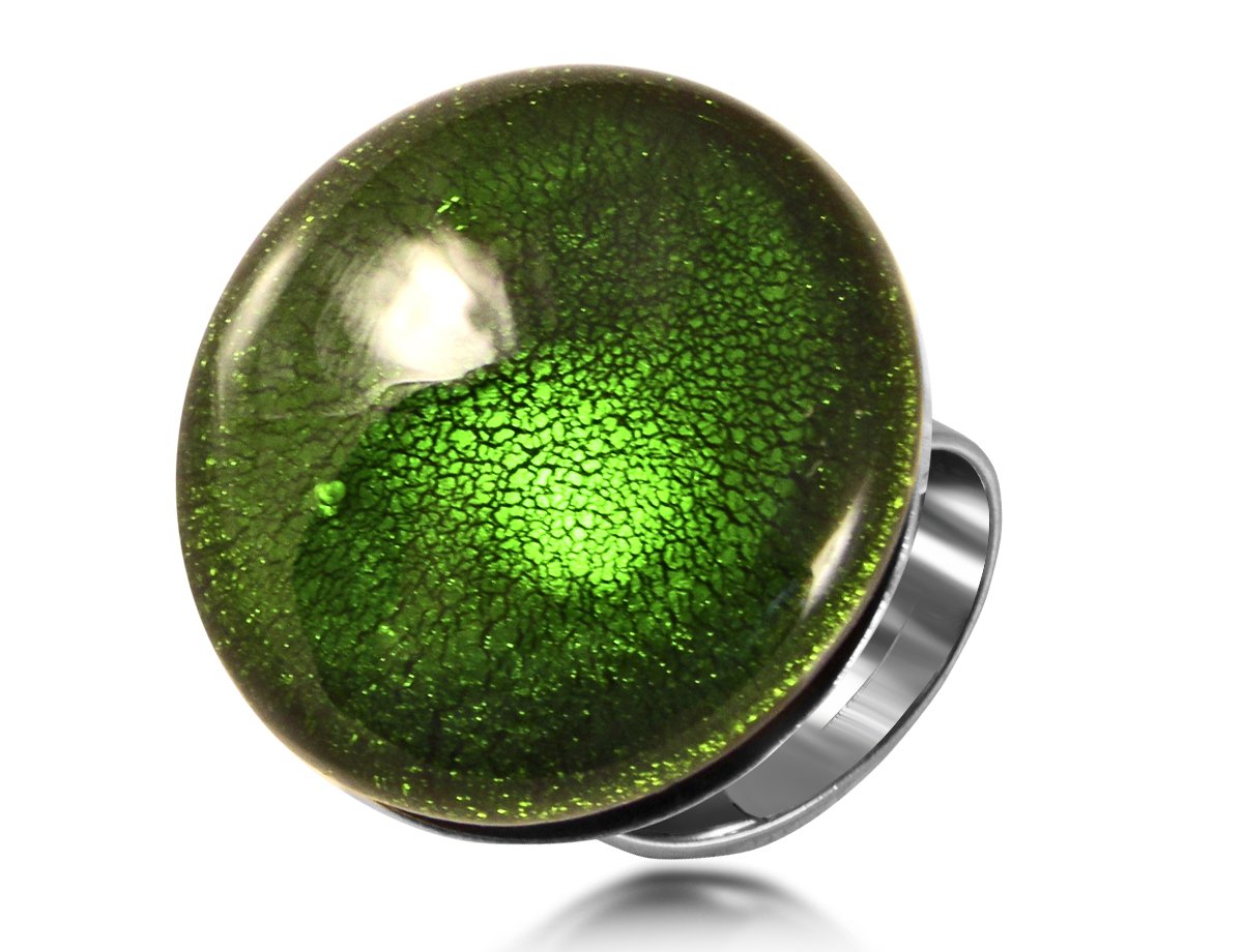 Кольцо Murano Green -  купить в интернет-магазине Белый Барс - фото