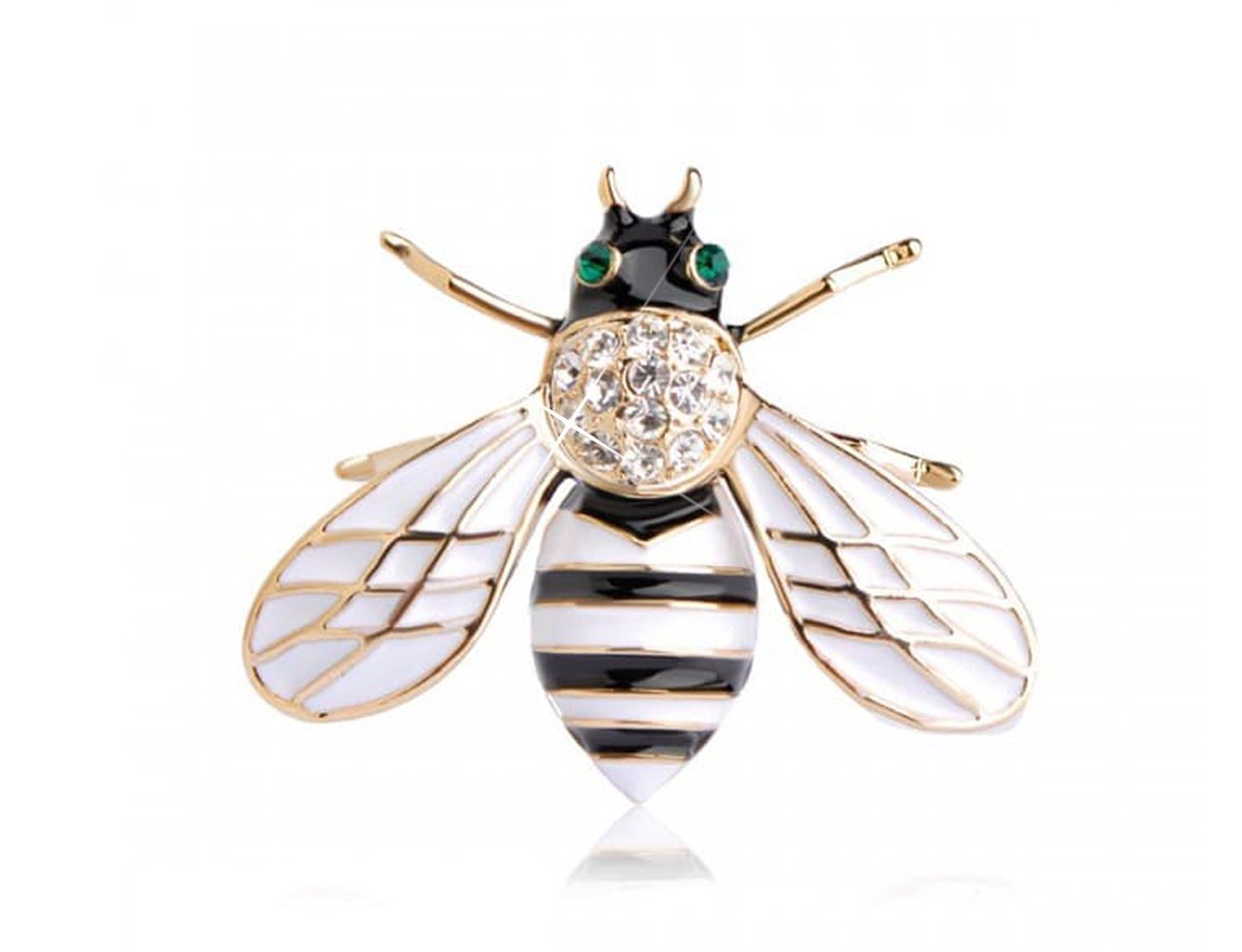 Брошь Пчела оригинальная -  купить в интернет-магазине Белый Барс - фото