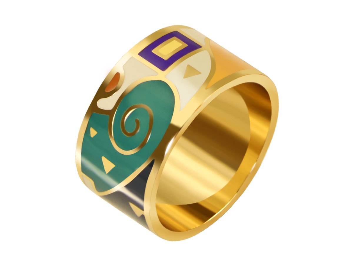 Бижутерия Эмаль кольцо купить в интернет магазине в Москве