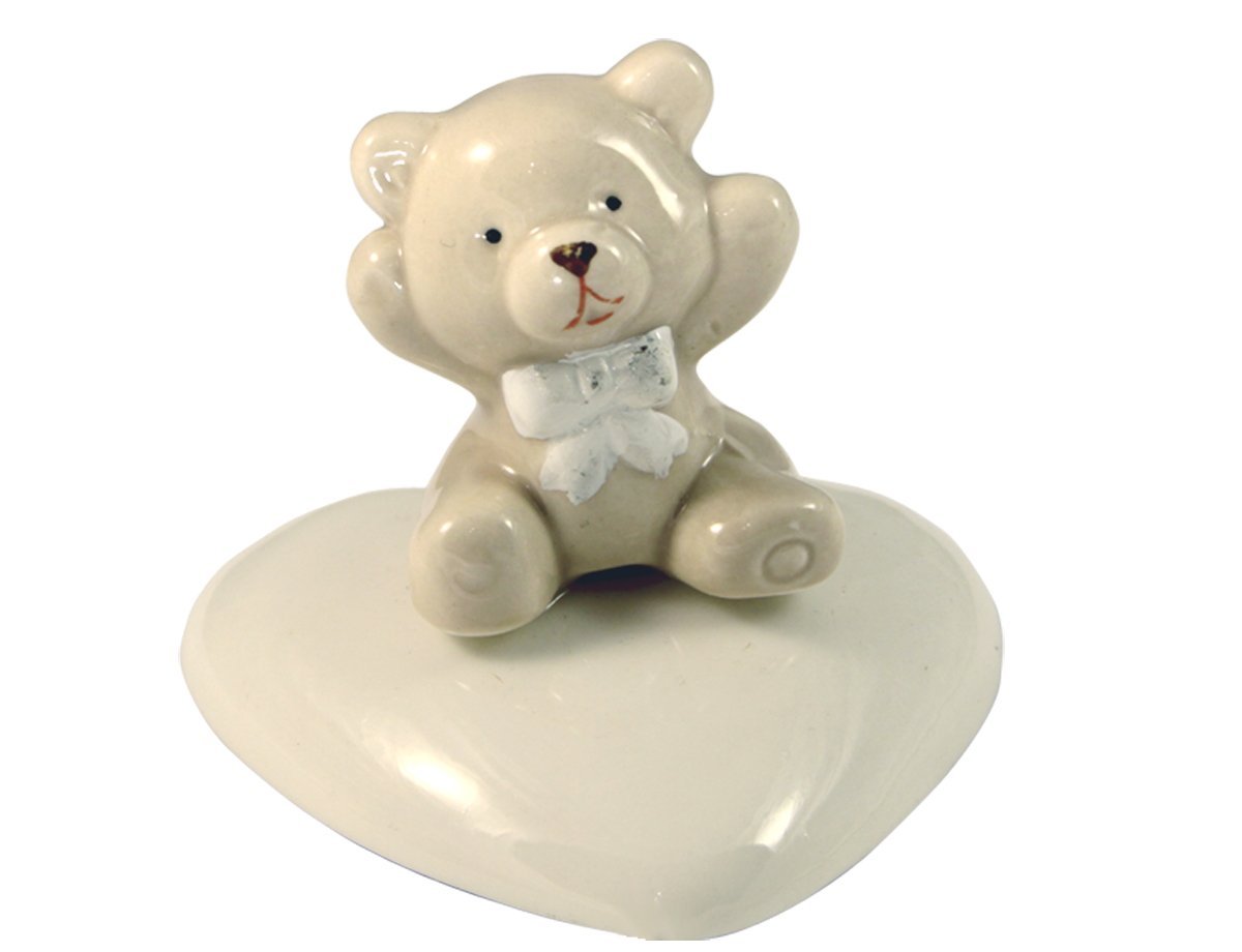 Мишка керамическая фигурка -  купить в интернет-магазине Белый Барс - фото