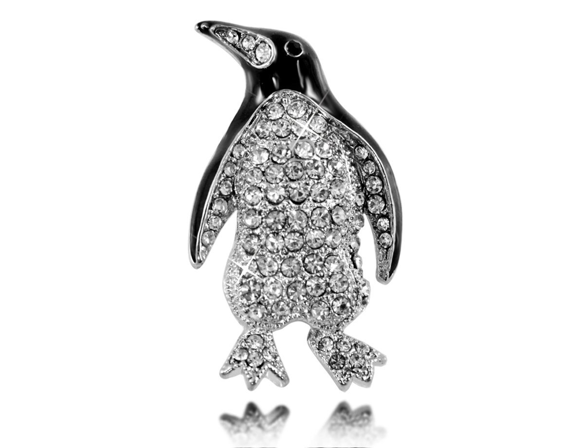Брошь Пингвин -  купить в интернет-магазине Белый Барс - фото