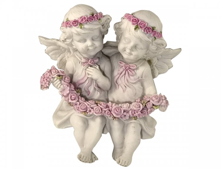 Фигурка два. Фигурки ангелов из фарфора. Два ангелочка статуэтки. Статуэтка 2 ангела. Статуэтка ангел фарфор.