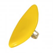 Кольцо желтое Murano