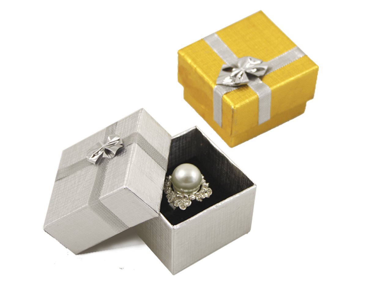 Коробочка под бижутерию золото-серебро -  купить в интернет-магазине Белый Барс - фото