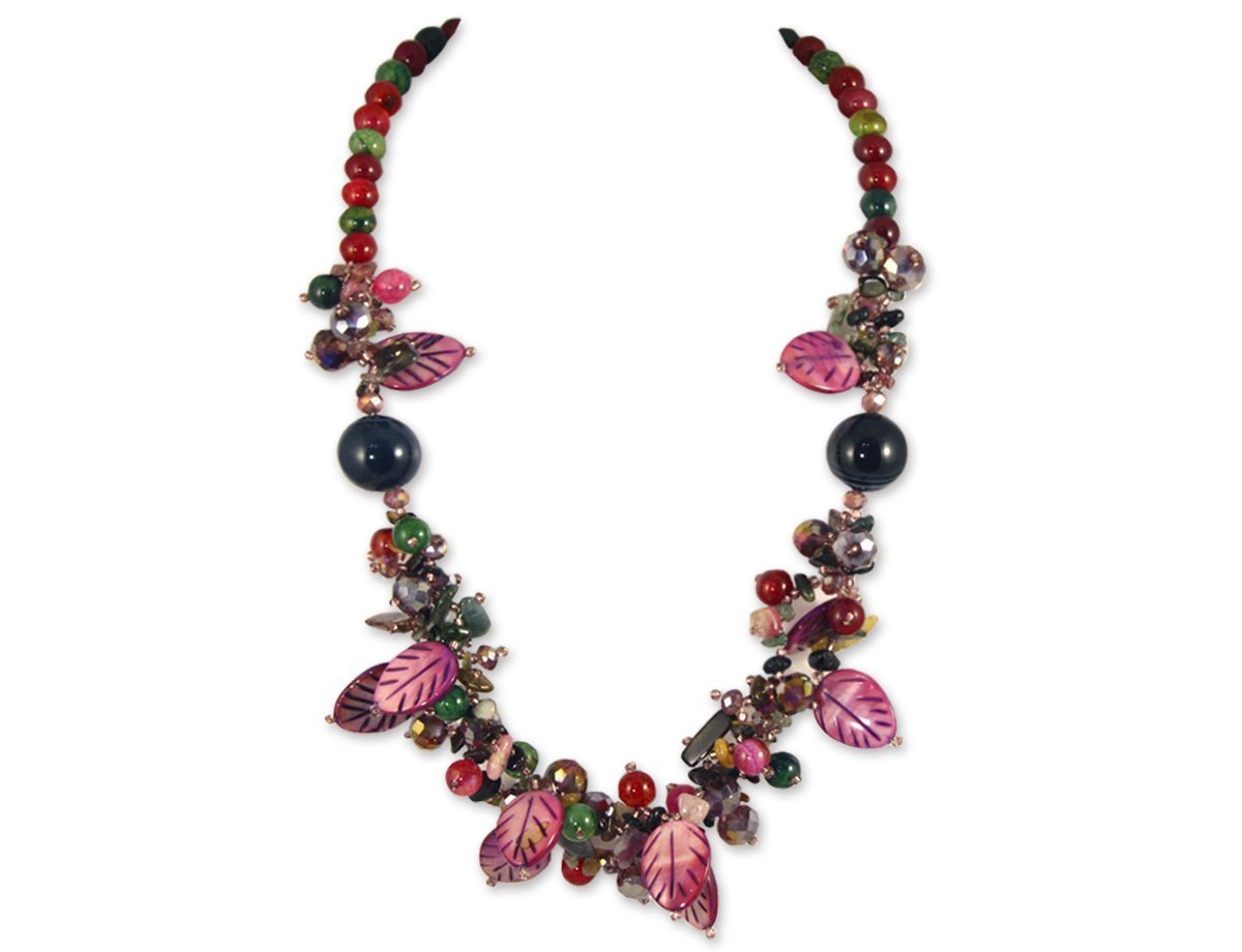 Ожерелье из натуральных камней Summer -  купить в интернет-магазине Белый Барс - фото