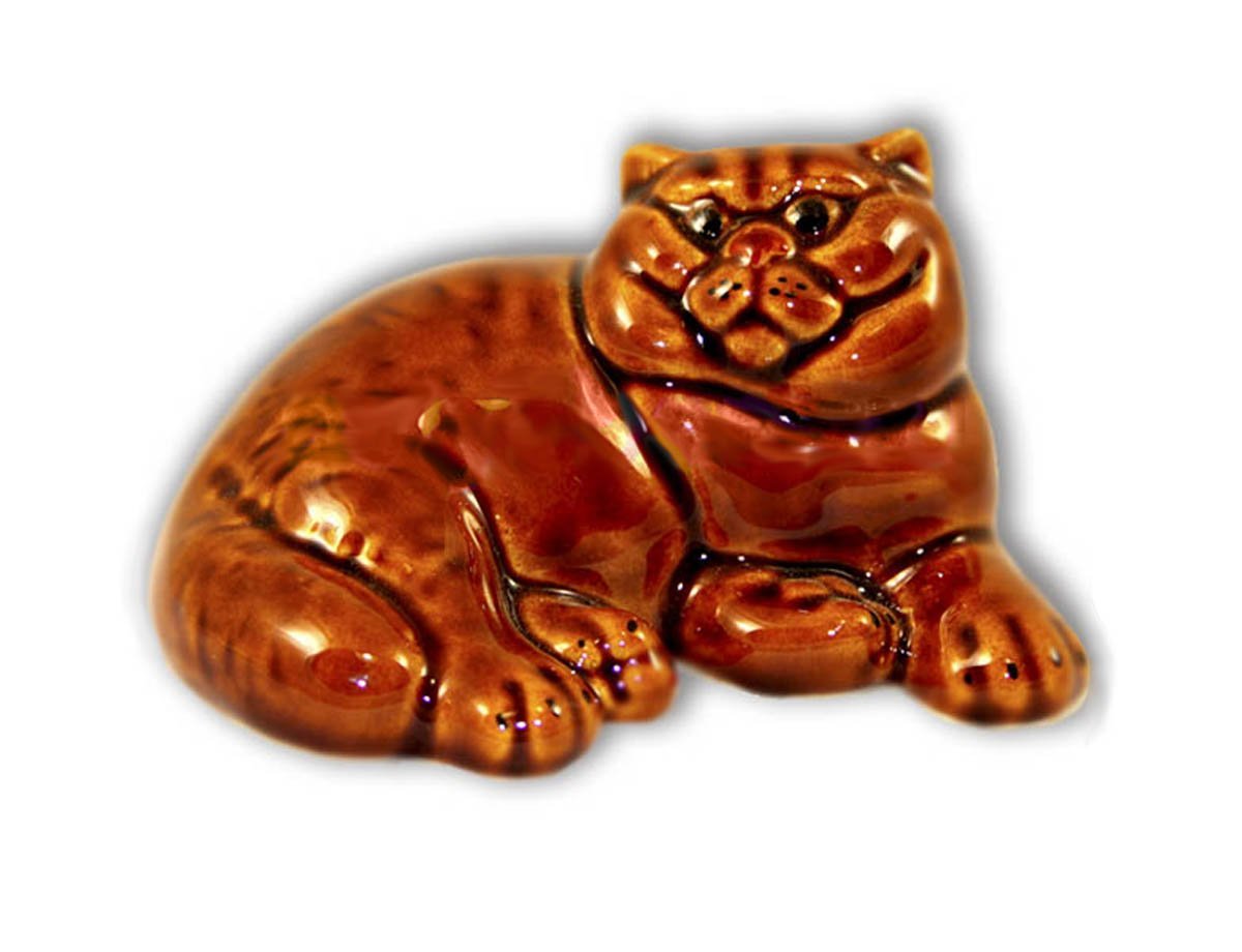 Керамический кот сувениры -  купить в интернет-магазине Белый Барс - фото