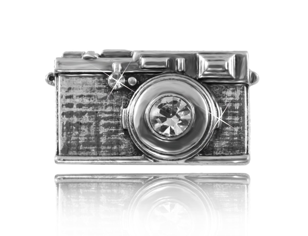 Брошь фотоаппарат -  купить в интернет-магазине Белый Барс - фото