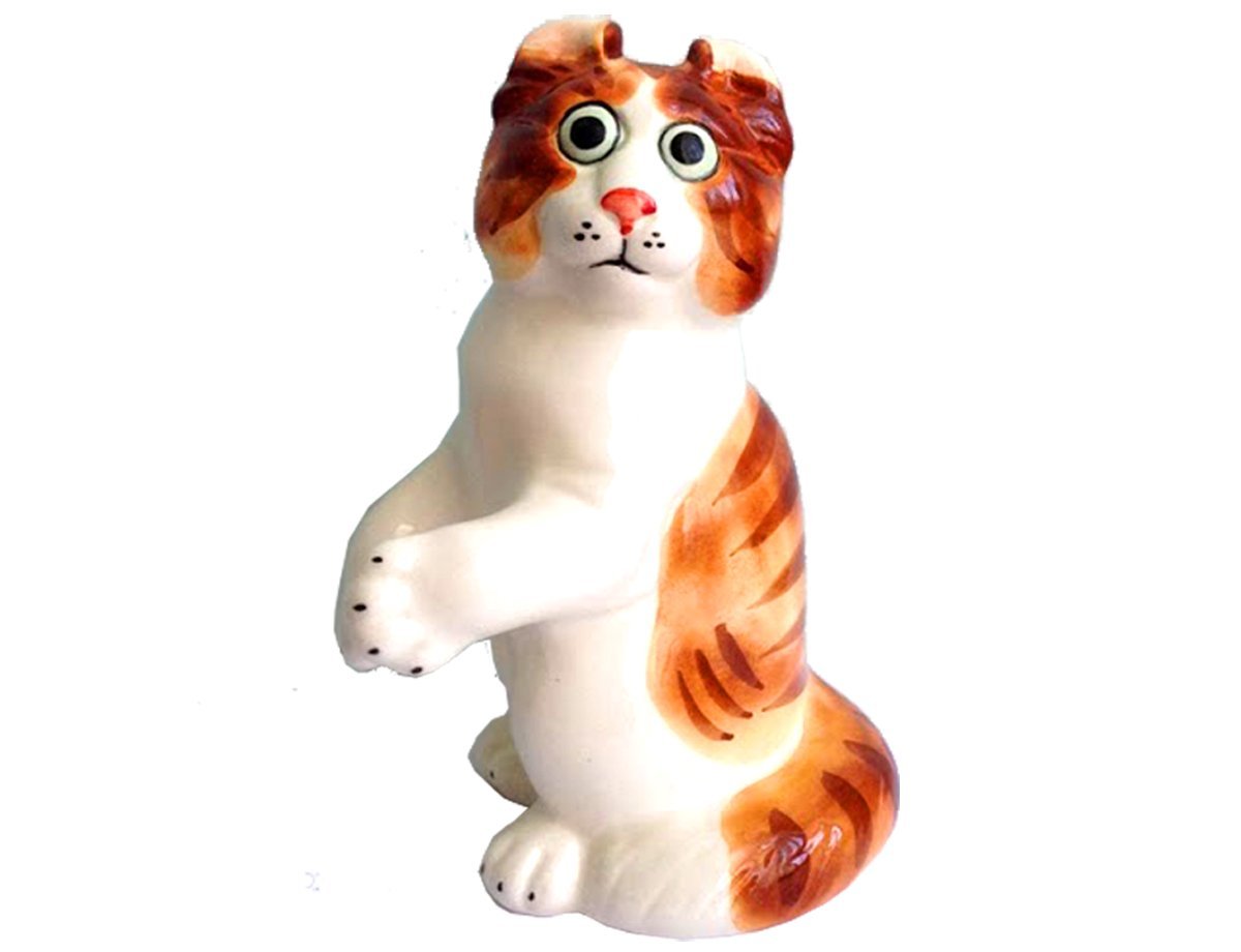 Кошка керамика -  купить в интернет-магазине Белый Барс - фото